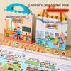 Children's Jelly Sticker Book: Educational Toy for Boys Ages 3-6 | Concentration & Quiet Play