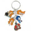 Llavero colgante de metal del anime Sword Art Online, Asuna, Kirito, Yui, llavero para coche, mochila, accesorios de decoración, regalo, juguete