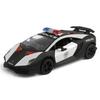 Kinsmart Lamborghini Sesto Elemento Police Die-cast Minicar