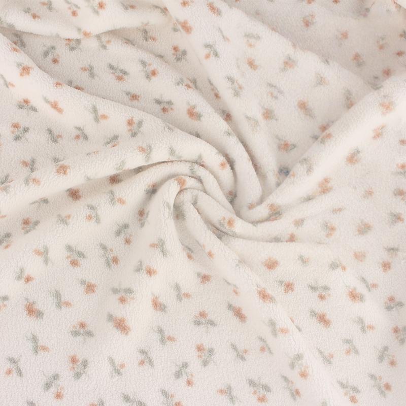 Polar Fleece Printed Cloth High Quality Velvet Clothing Super Soft Cotton Wool Blanket Plush Handmade Sewing Warm
