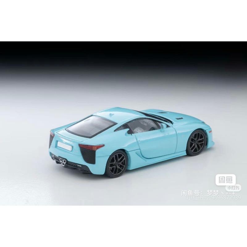 FDL4 TLV 2026HEC 1:64 Lexus LFA in blue, made of alloy material with casting process, high-end static car model, Boy's gift
