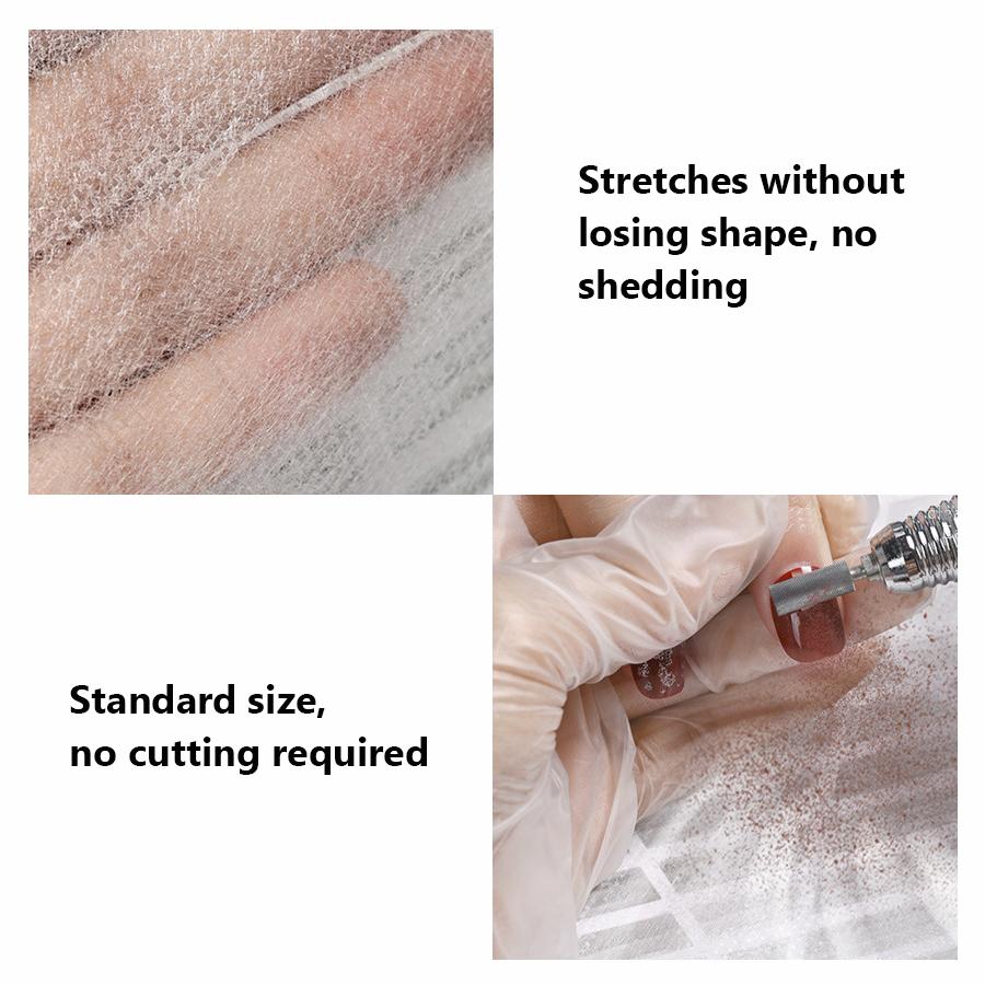 100pcs Nail Dust Collector Filter Pads, Vacuum Clean Collector Filter Paper Dustproof Fits Most Nail Salon Vacuum Cleaners