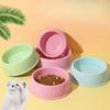 Thickened, Round-mouthed, Wheat Straw, Single Bowl for Cats, Anti-slip and Durable, Dog Food Bowl