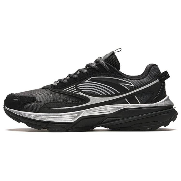 

Anta Cushioning, Wear Resistant Low top Casual Shoes Men s Gray Black 112418891-4 40