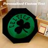 8‑Rib Automatic Umbrella, Celtic FC Design Foldable Umbrella for Sun Rain Protection Travel