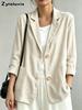 New Foreign Women's Autumn Winter Casual Versatile Temperament Vintage Corduroy Blazer
