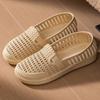 New Women's Cave Shoes Summer Breathable Cutout Flat Women's Shoes Fashionable Casual Soft-soled Sandals Women's