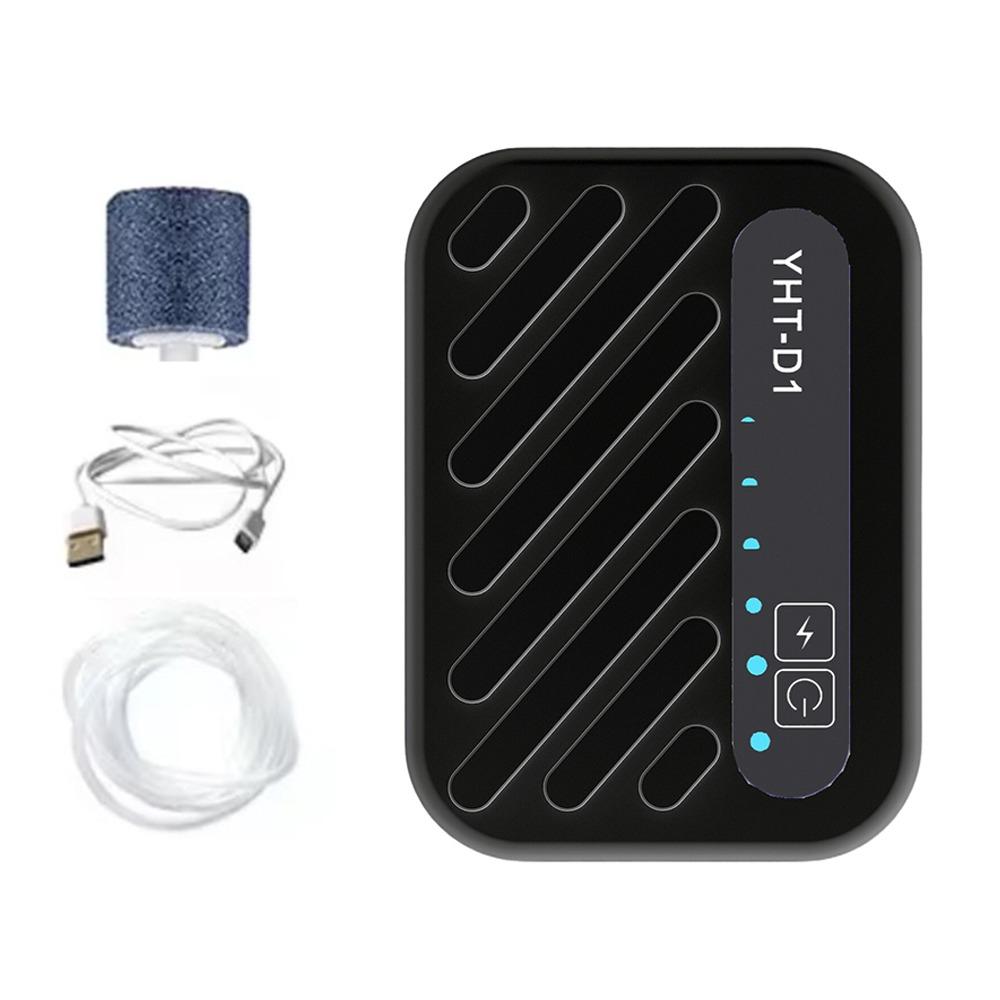 

Portable Aquarium Oxygen Air Pump USB Rechargeable Fishing Oxygenator Oxygen Compressor Household Single Hole-Style C