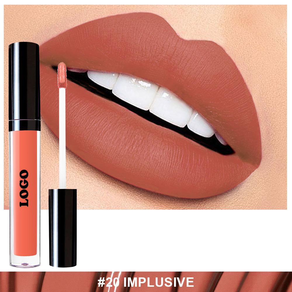 Nude Matte Non-Stick Lip Mud Gloss