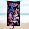 1PC Custom Name KPOP Star Parade Beach Towel Highly Absorbent And Sand-Resistant Towel for Swimming, Pool, Yoga, And Travel Lightweight