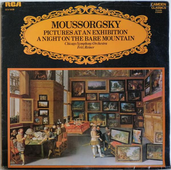 

LP Record MODEST MUSSORGSKY CHICAGO SYMPHONY Pictures At An Exhibition A Night CCV5038 RCA UK Classical Used
