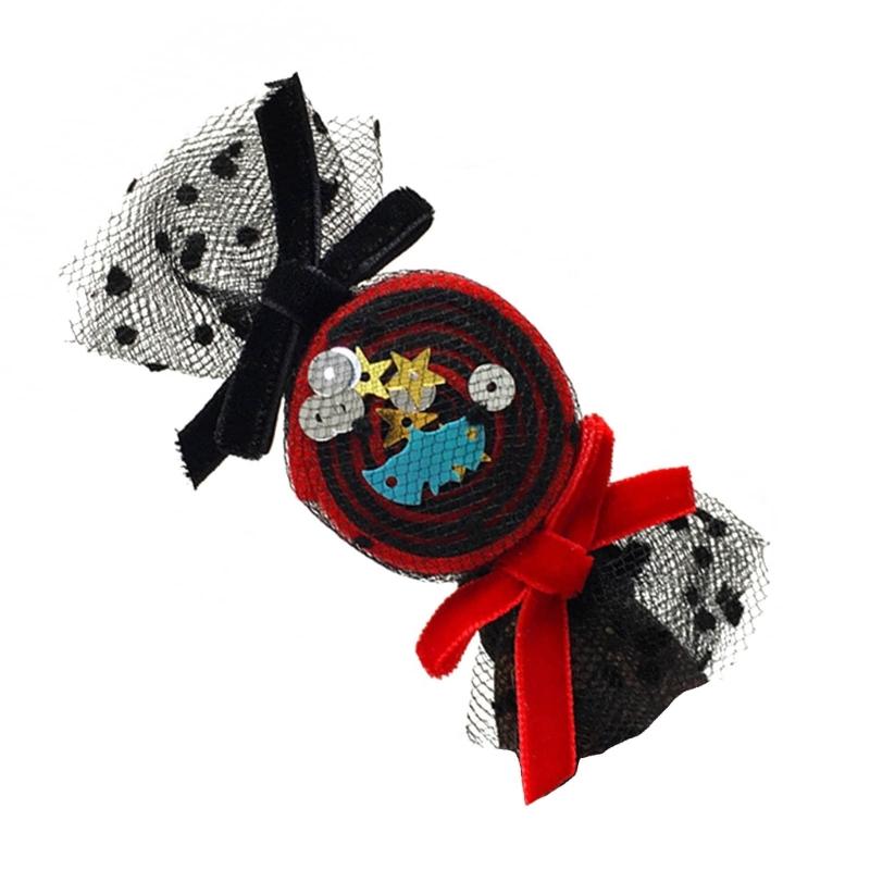 Glittering Candy Hair Clip Bobby Clip Halloween Role Play Costume Accessories