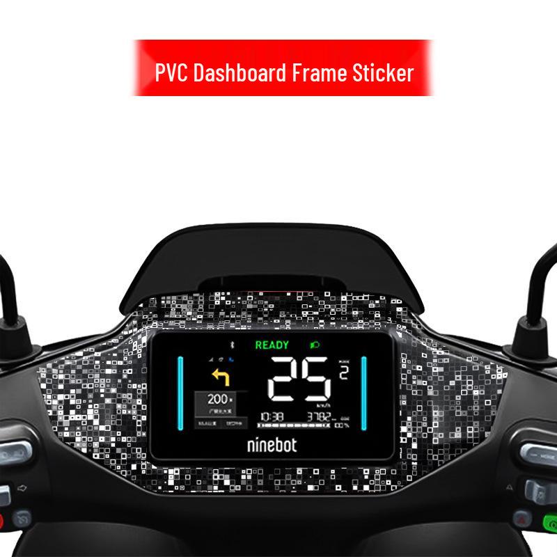 Nine M95c+MK2 Car Dashboard Protective Film: Waterproof Tempered Display Sticker.