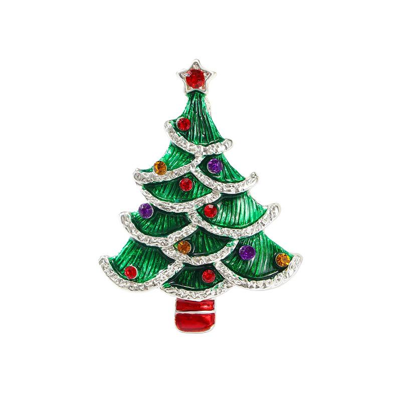 Christmas Tree Female Ins Christmas Brooch
