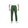 Nike Logo Embroidered Lace-Up Casual Knitted Sports Pants Men bottoms Green DC2567-341