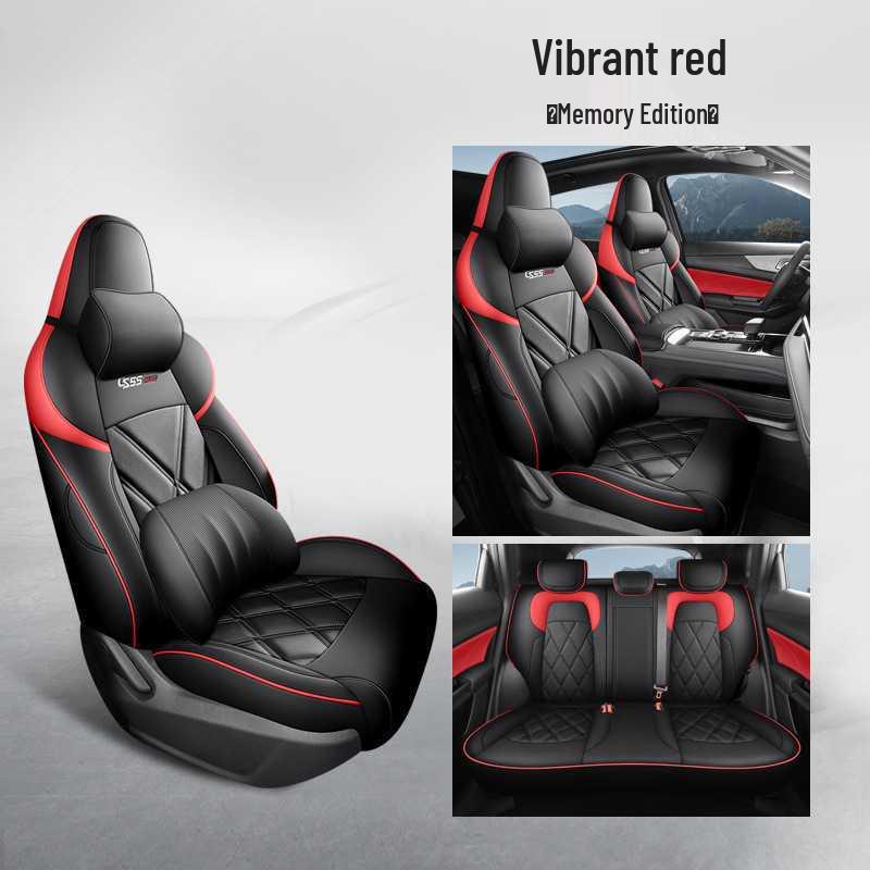 New Model Leather Car Seat Cushion for Chang'an CS55 PLUS - Five-Seater Seat Pad.