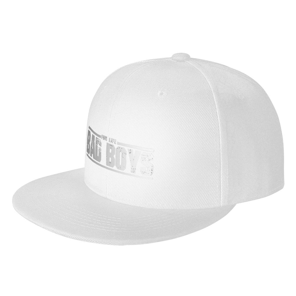 Mode Bad Boys Für Live Weißes Logo Flacher Schirm Sonnenhut Sport Und Fitness Golfhut Unisex