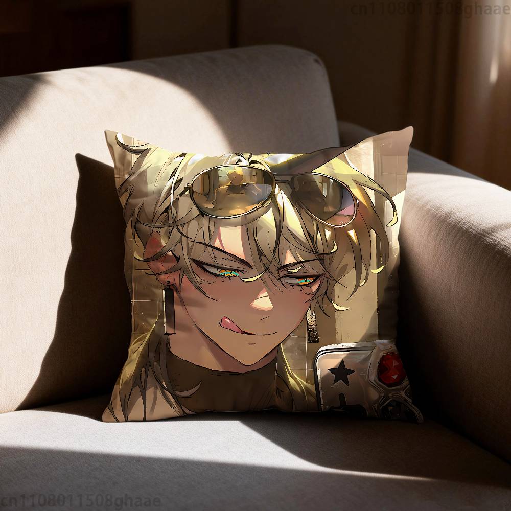 What In HELL Is Bad  Pillow Case Anti-dustmite Pillowcase Invisible Zipper Silky Short Plush Sofa Cushion Cover