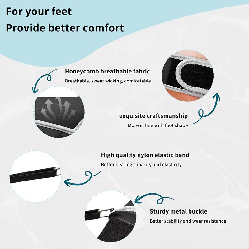 Plantar Fasciitis Night Splint Adjustable Sponge Padding Ankle Arch Support Stretch Boot Tendonitis Relief Foot Drop Brace