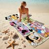 Mickey Mouse Love Towel Large Quick-Drying Microfiber soft S-Square Pants-s Beach Towel for Travel Fitness Bathing Camping. 0730s85