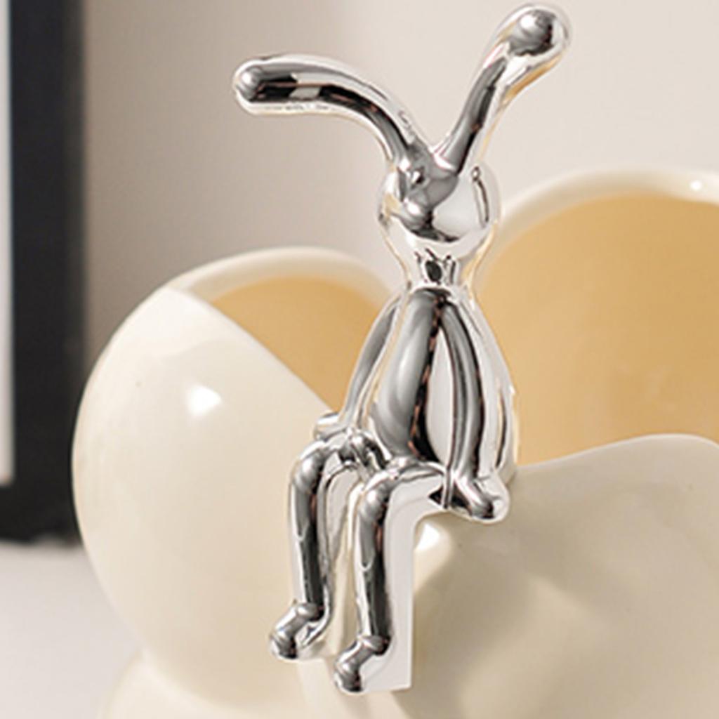 Storage Box Ceramic Modern Exquisite Shape Decoration Multi Purpose Box for Cosmetics Keys Home Decor