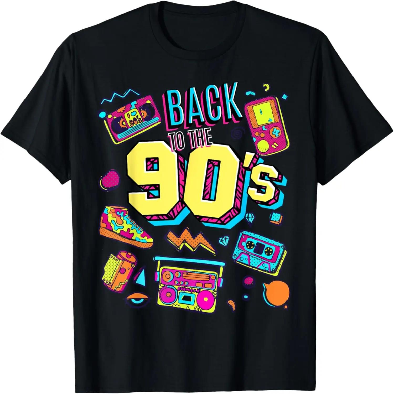 

Men s Women s Kids Vintage Retro Back To 90 s Graphic Design T-Shirt XXXXXL різнокольоровий