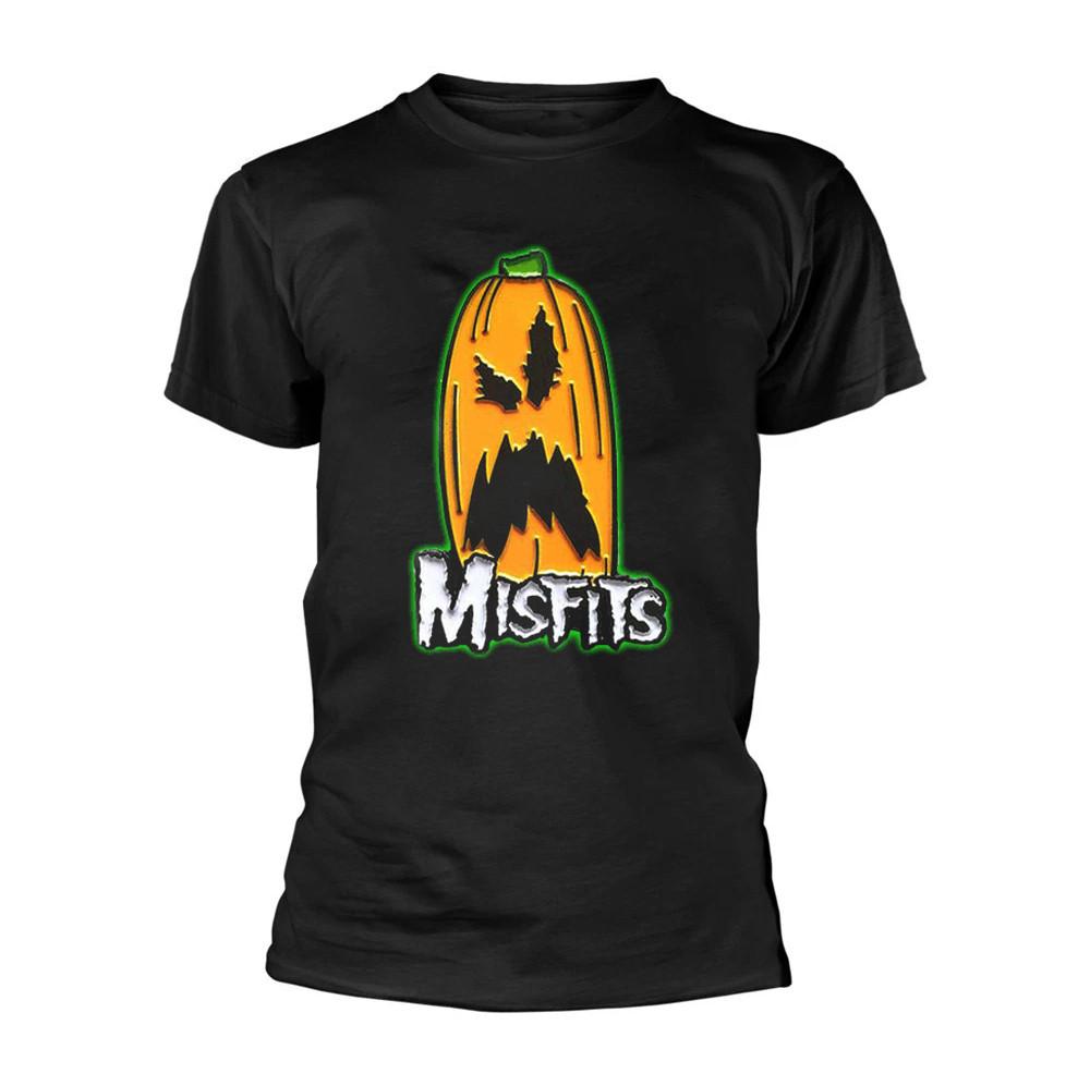 Эмалевый значок Misfits на Хэллоуин Черная футболка Хэллоуин Все размеры S-5XL DM513 Унисекс Футболка S