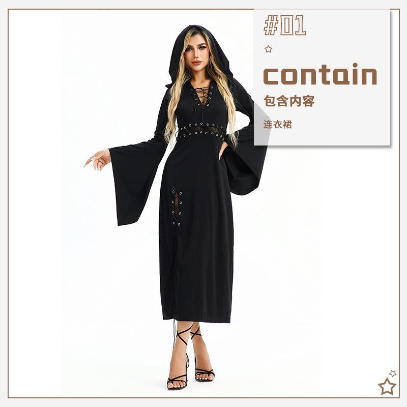 

Хэллоуин Костюм Женский Сексуальное Платье Горячей Штучки Темный Готический Вампир Летучая Мышь Сценический Костюм S