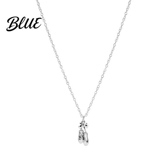 Lightweight Charm Necklace Ballet Shoes Necklace Elegant Ballerina Pendant Dainty Non-bulky Dancer Stylish
