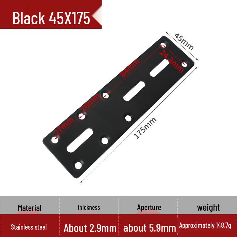Stainless Steel Adjustable L-Shaped Load-Bearing Bracket