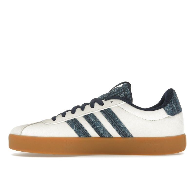 Adidas VL Court 3.0 Off White Night Indigo Gum Women's IH4809
