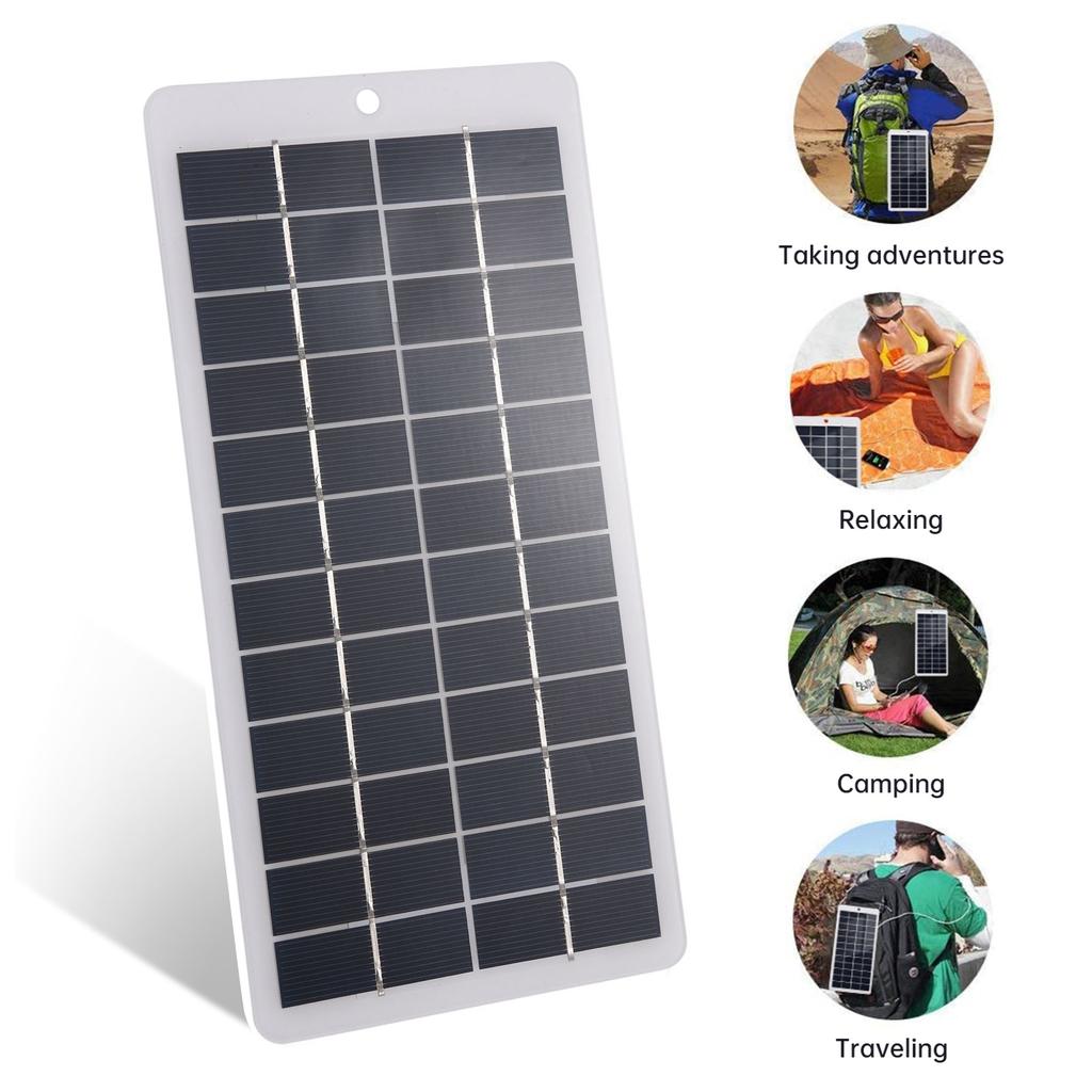 5W 12V Solar Panel Portable Solar Power Polycrystalline Siliocone Solar Charger Mini High Efficiency Solar Module with