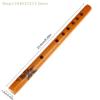 1PZ Clarinetto di Bambù a 6 Fori Colore Legno Flauto Strumento Musicale per Studenti Guida per Principianti agli Strumenti Musicali