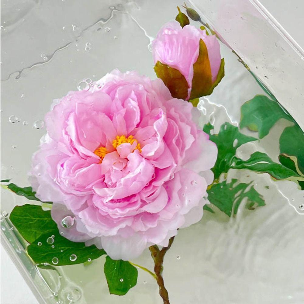 2 Heads Peony Artificial Flower Peony Multicolor Simulation Plants Bridal Bouquets  Party Supplies