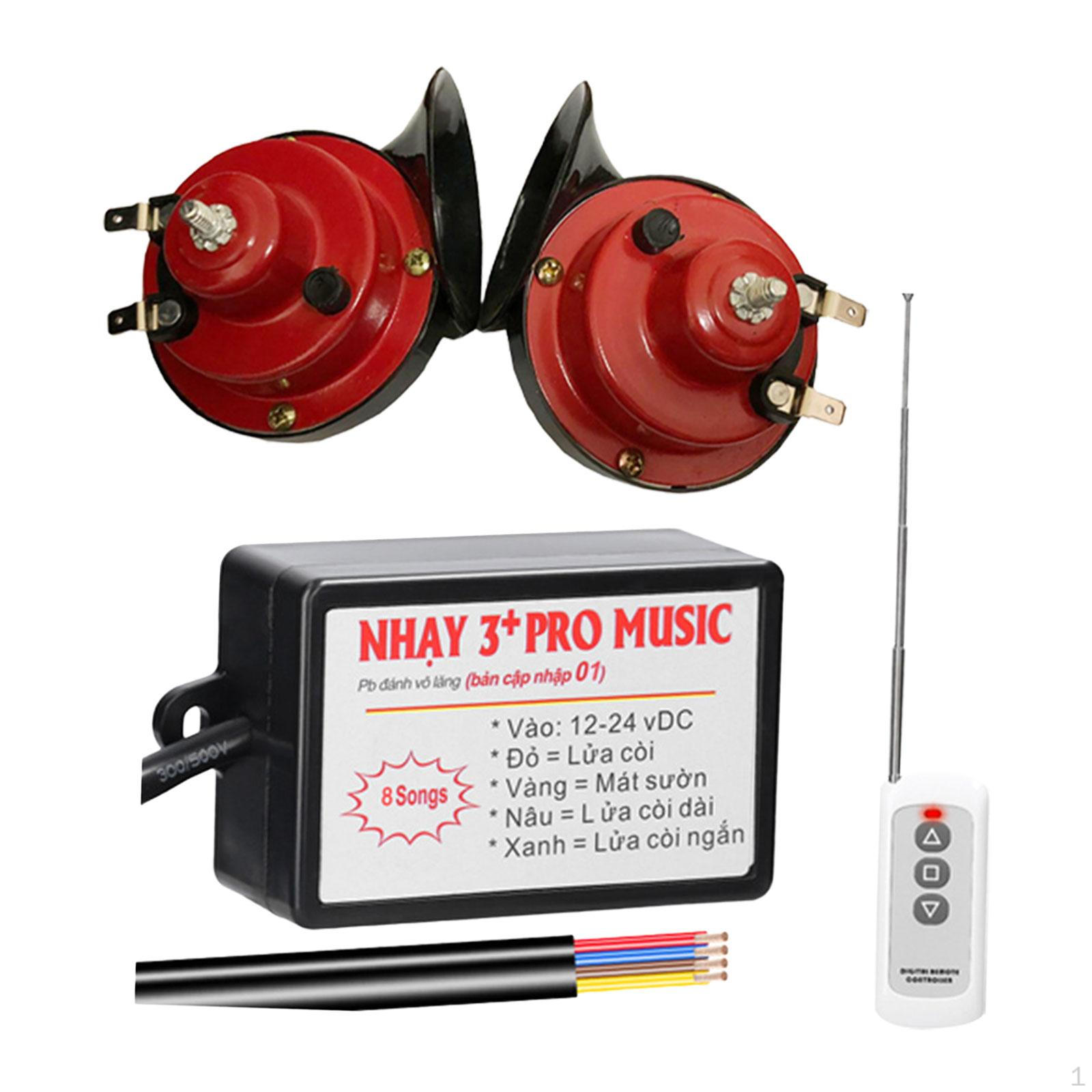 

12-24V Car Electric Horn Controller Marine Truck Accessories