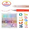 24 Colors Click Erasable Gel Pens - Quick-Dry Smooth Writing Pens for Students, Drawing, Marking, Office & School Supplies