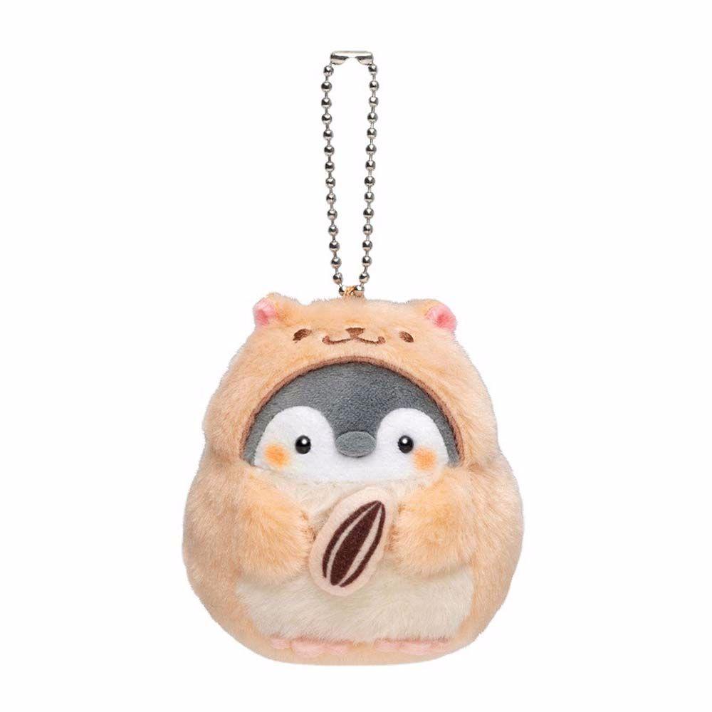 Hamster Key Chain Penguin Key Ring Stuffed Toys Plush Dolls Plush Keychain Penguin Plush Doll