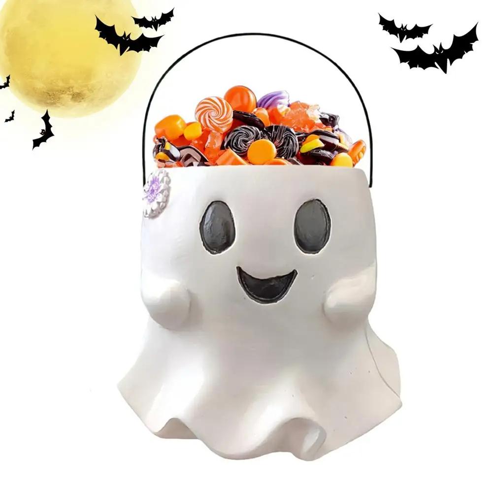 M-Modern-Geist Eimer-Vase Halloween Geist Süßigkeiteneimer Halloween Geist Eimer-Vase Für Türrahmen Schlafzimmer Wohnzimmer