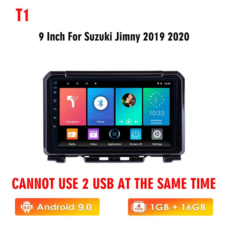 icreative Für Suzuki Jimny 2019 2020 9 zoll Android Carplay 2 Din Auto Multimedia Stereo Player GPS Navigation System