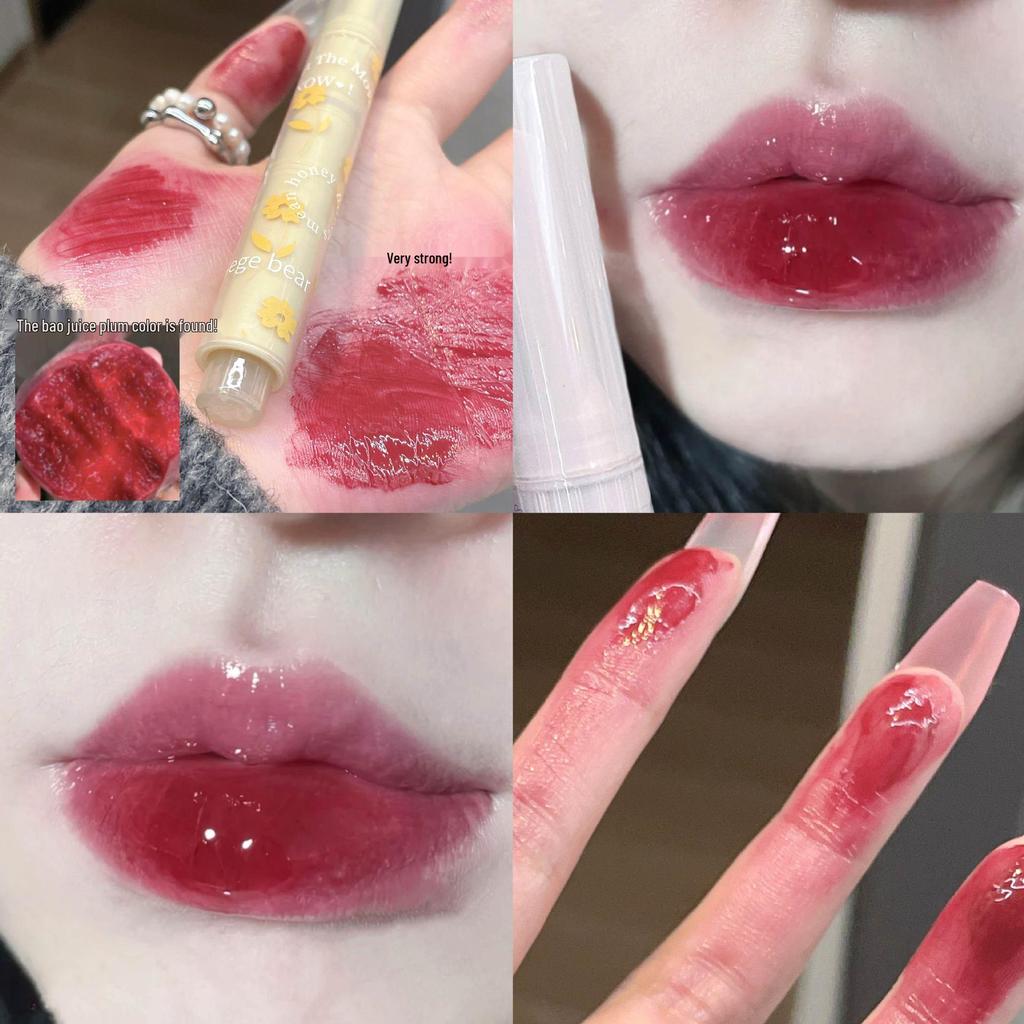 Blumensprache Jelly Herz Lippenstift: Niedrig gesättigt, Pseudo-Nude, Studentenfreundlich.