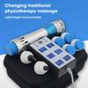 Shockwave Massage Device, Professional Body Care Relief Massager with 7 Care Heads, 16 Frequencies and 12 Levels