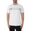 Puma Solid Color Crew Neck Loose Short Sleeve T-Shirt Men Tops White 594955-02
