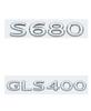 Mercedes-Maybach Autoemblem Schriftzug für S480 S580 S680 GLS480 GLS600 V12