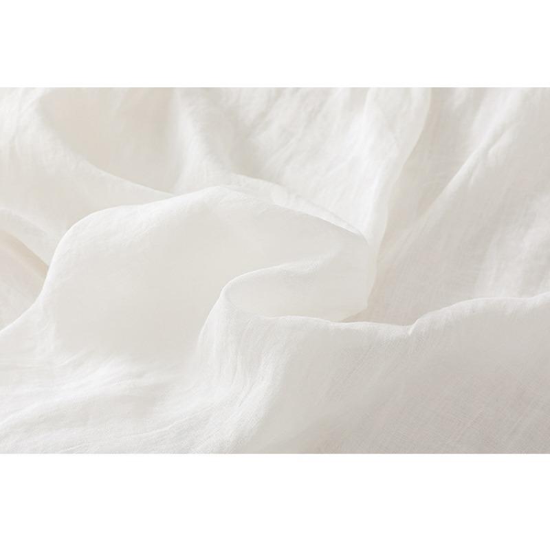 Summer Literature Loose Solid Color Heavy Embroidery Flower Short Sleeved Shirt Women's Shirt Top Blouses & Shirts