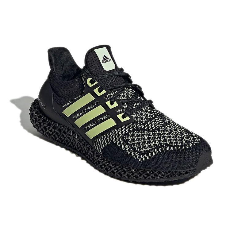 adidas Pantofi de sport unisex Ultra 4D Black Almost Lime Core-Negru Argintiu-Metalic GZ4499