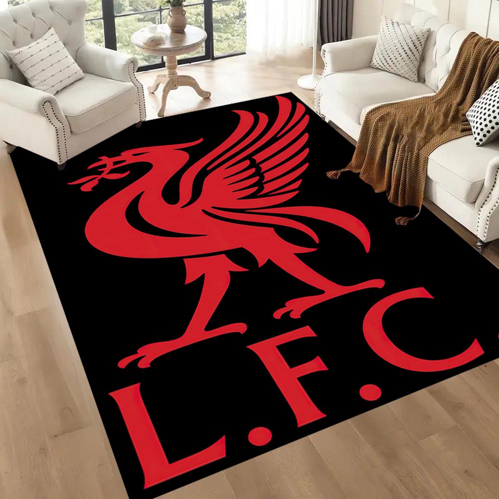 Liverpool Football Club Teppichdesign Für Eingangsbereich Küche Balkon Dekorieren Zimmer Rutschfester Teppich Dekorieren Büros