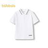 Balabala Boys' Short Sleeve Cooling Polo T-Shirt
