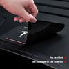 1Pcs Car Emblem Anti Slip Pad Phone Holder Non-Slip Mat Car Stlying For Tesla Model 3 Model X S 2016-2023  Model Y Decals TM3 TMX