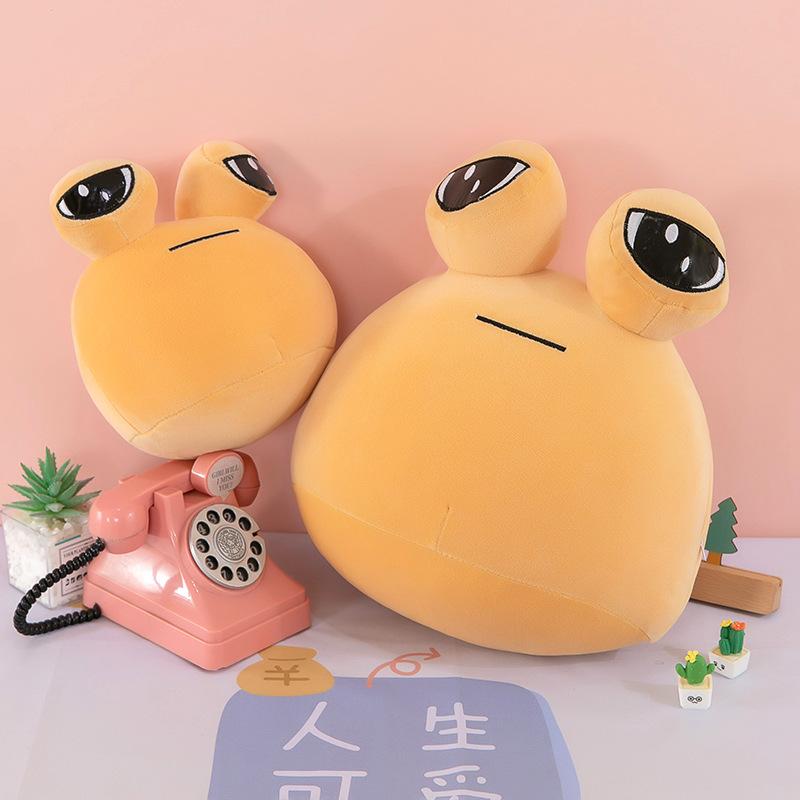 New Pou Plus My Pet Alien Doll Big-Eyed Plush Toy Cute Peripheral Doll Premium Durable Quality Useful Practical
