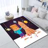Cartoon astronaut children's room decorative carpet Camping cushion play aera mat  floor mat carpet game area rug floor mats